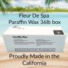 imageParaffin Wax Refills 6lb by FLEUR DE SPA  Made in USA  Infused with Coconut ampamp Jojoba Oils  Moisturizing Hydrating ampamp Soothing for Hands Feet ampamp Body  Spa ampamp Home UseTrue Peach