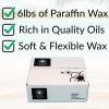 imageParaffin Wax Refills 6lb by FLEUR DE SPA  Made in USA  Infused with Coconut ampamp Jojoba Oils  Moisturizing Hydrating ampamp Soothing for Hands Feet ampamp Body  Spa ampamp Home UseTrue Lavender