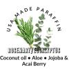imageParaffin Wax Refills 6lb by FLEUR DE SPA  Made in USA  Infused with Coconut ampamp Jojoba Oils  Moisturizing Hydrating ampamp Soothing for Hands Feet ampamp Body  Spa ampamp Home UseRosemary  Mint  Eucalyptus