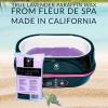 imageParaffin Wax Refills 6lb by FLEUR DE SPA  Made in USA  Infused with Coconut ampamp Jojoba Oils  Moisturizing Hydrating ampamp Soothing for Hands Feet ampamp Body  Spa ampamp Home UseTrue Lavender