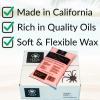 imageParaffin Wax Refills 6lb by FLEUR DE SPA  Made in USA  Infused with Coconut ampamp Jojoba Oils  Moisturizing Hydrating ampamp Soothing for Hands Feet ampamp Body  Spa ampamp Home UseTrue Peach