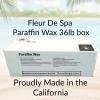imageParaffin Wax Refills 6lb by FLEUR DE SPA  Made in USA  Infused with Coconut ampamp Jojoba Oils  Moisturizing Hydrating ampamp Soothing for Hands Feet ampamp Body  Spa ampamp Home UseVanilla Flower