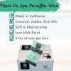 imageParaffin Wax Refills 6lb by FLEUR DE SPA  Made in USA  Infused with Coconut ampamp Jojoba Oils  Moisturizing Hydrating ampamp Soothing for Hands Feet ampamp Body  Spa ampamp Home UseWintergreen Spearmint Fragrance