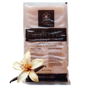 imageParaffin Wax Refills 6lb by FLEUR DE SPA  Made in USA  Infused with Coconut ampamp Jojoba Oils  Moisturizing Hydrating ampamp Soothing for Hands Feet ampamp Body  Spa ampamp Home UseVanilla Flower